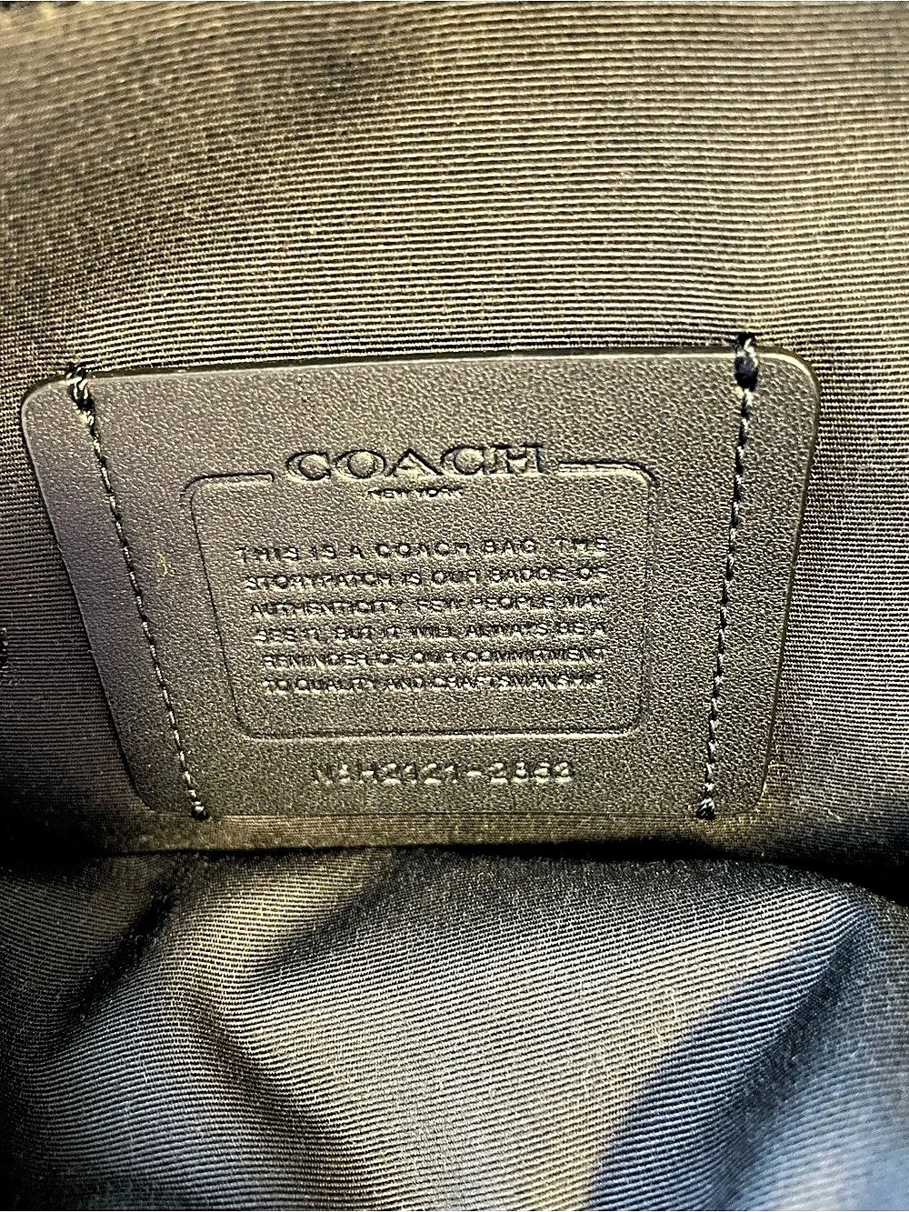 Coach Large Zoe Backpack Black & Brown